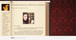 Desktop Screenshot of internationaldentalcharts.org